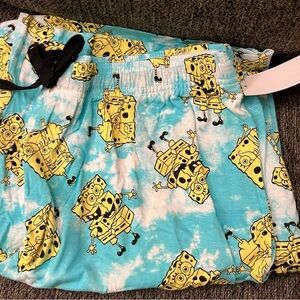 SpongeBob SquarePants Blue and Yellow Shorts
